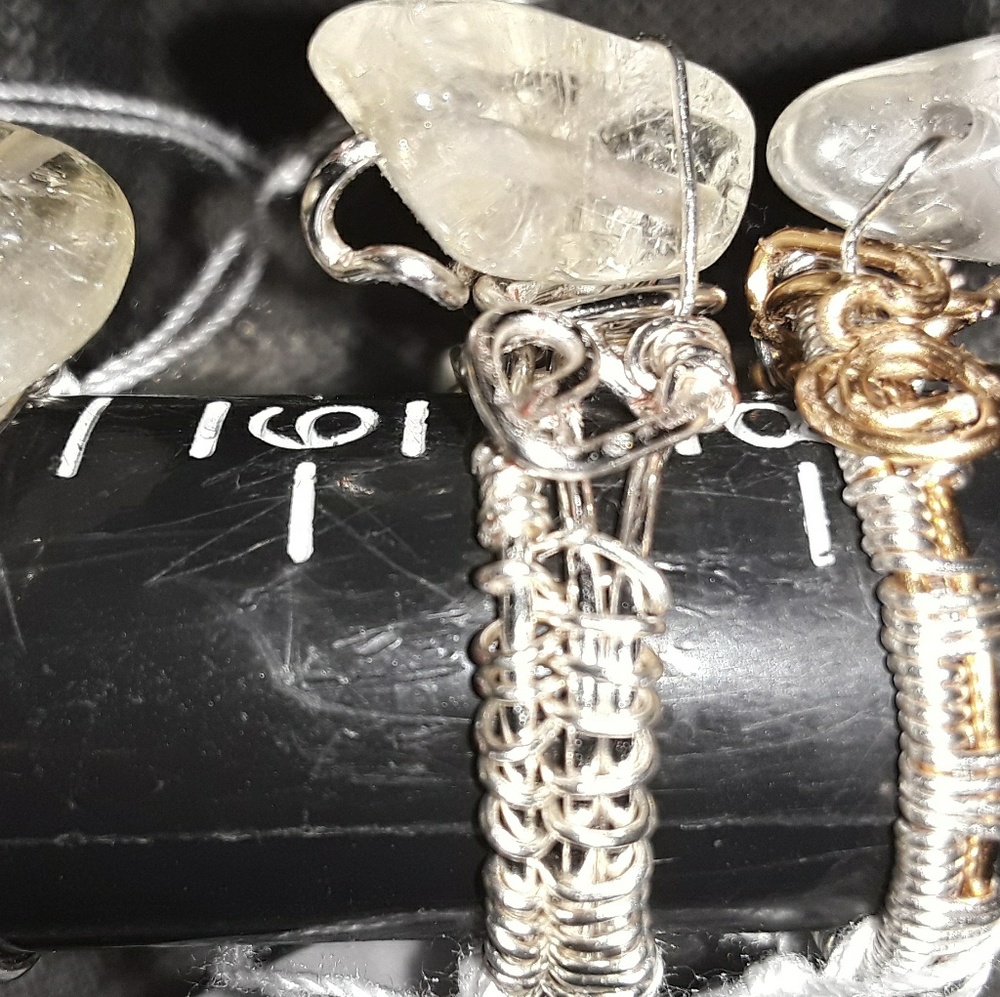 Citrine handmade rings